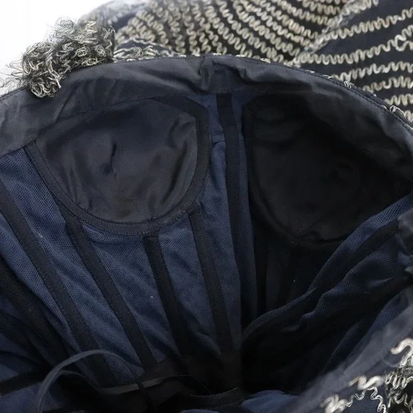 Oscar de la Renta Strapless Black Gold Metallic Swirl Gown Formal Dress Silk 8 - Picture 10 of 11